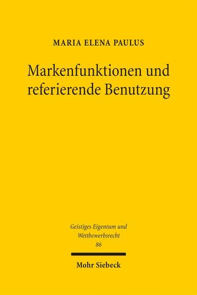 Markenfunktionen und referierende Benutzung