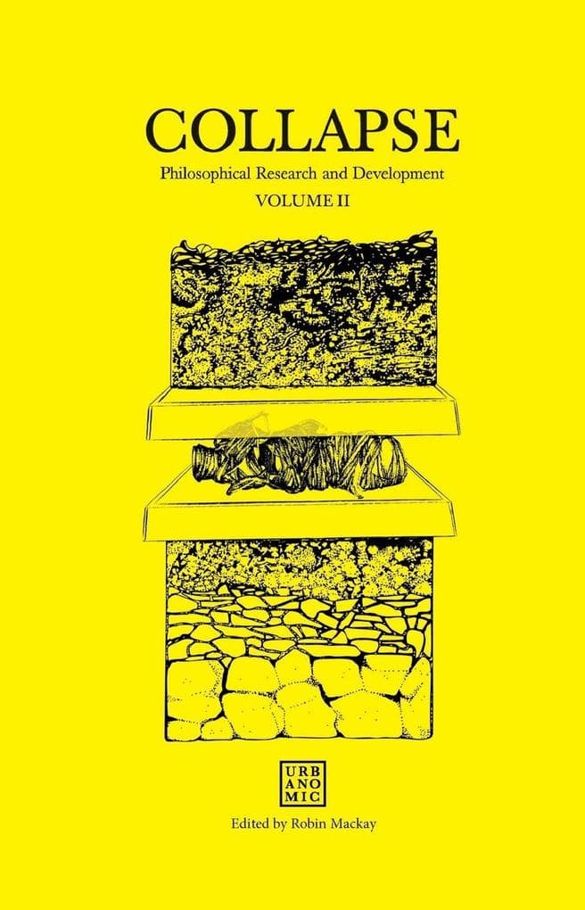 Collapse, Volume 2: Speculative Realism