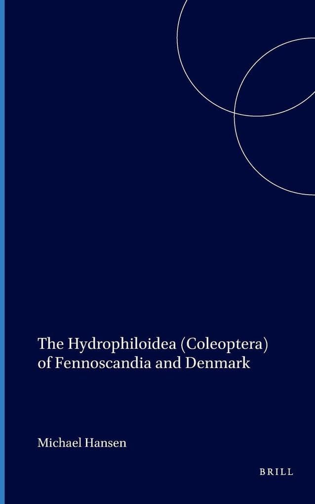 The Hydrophiloidea (Coleoptera) of Fennoscandia and Denmark