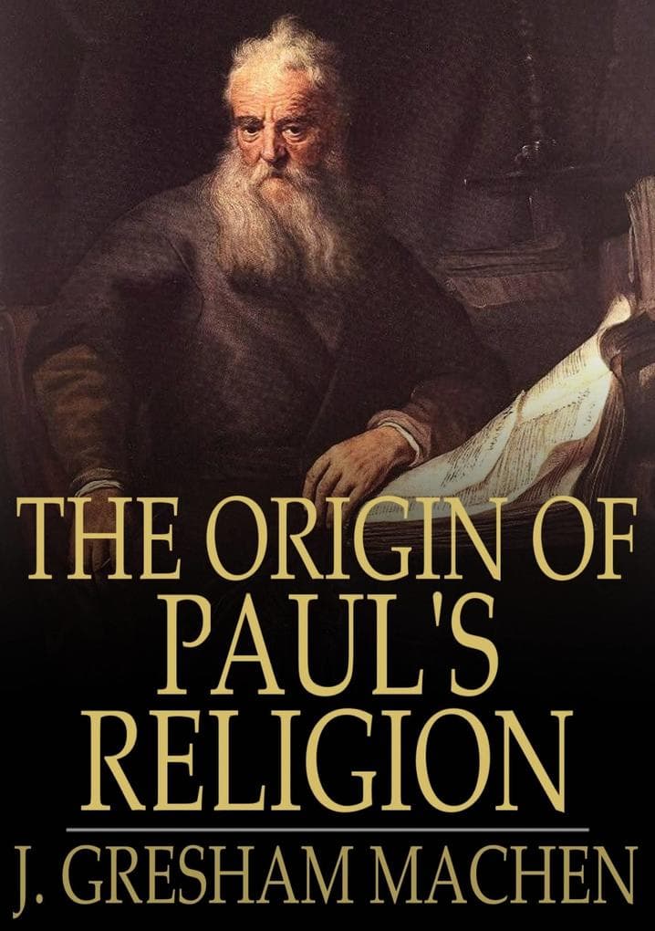 Origin of Paul's Religion