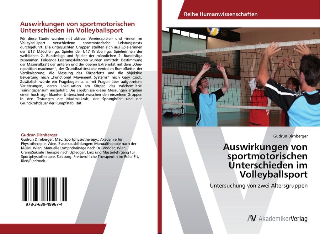 Auswirkungen von sportmotorischen Unterschieden im Volleyballsport