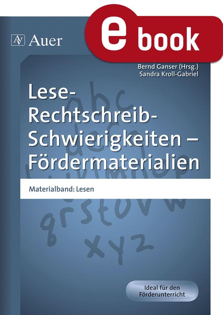 Lese-Rechtschreib-Schwierigkeiten Fördermaterial 2