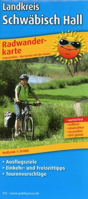 PublicPress Radwanderkarte Landkreis Schwäbisch Hall