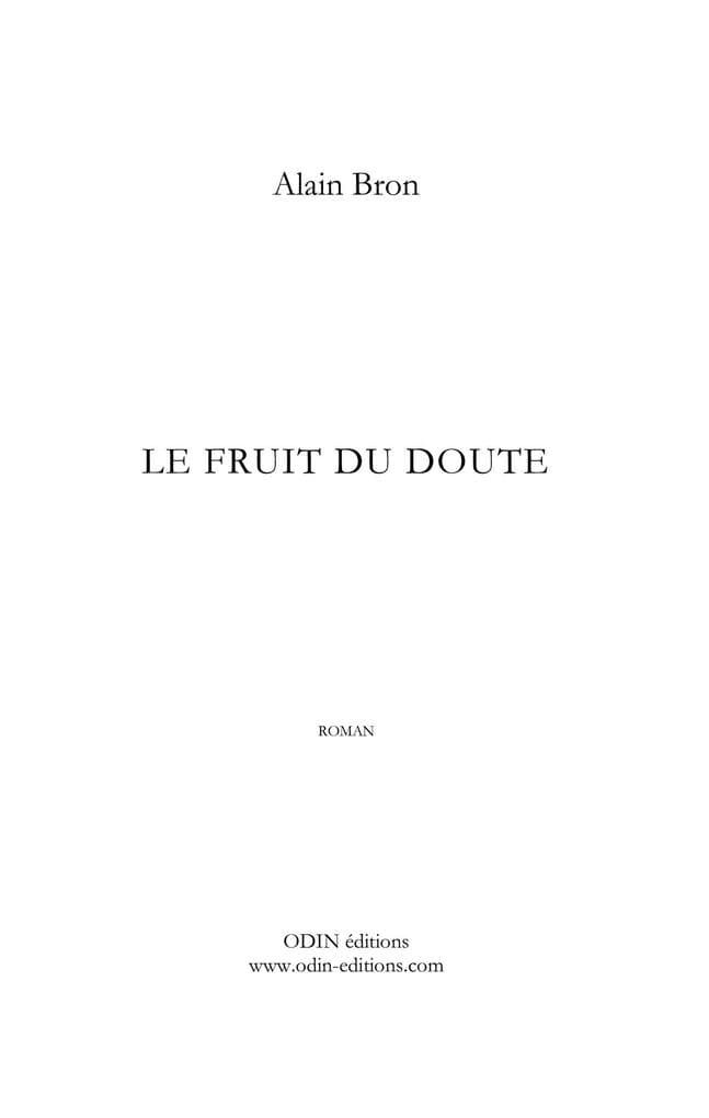 Le fruit du doute