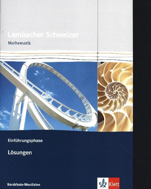 Lambacher Schweizer. Einführungsphase. Lösungen. Nordrhein-Westfalen