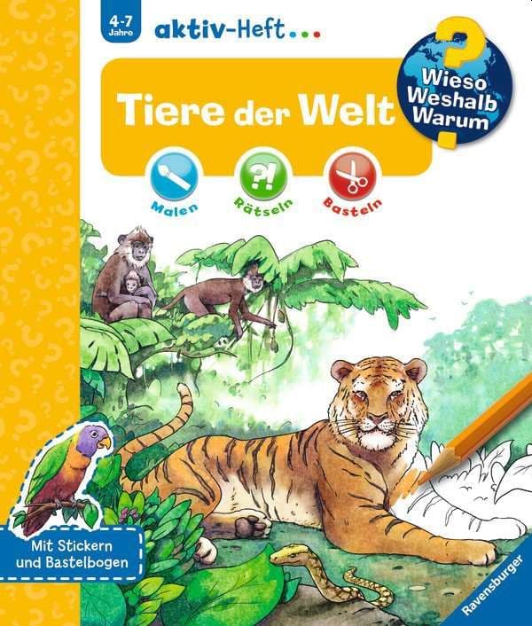 Wieso? Weshalb? Warum? aktiv-Heft: Tiere der Welt