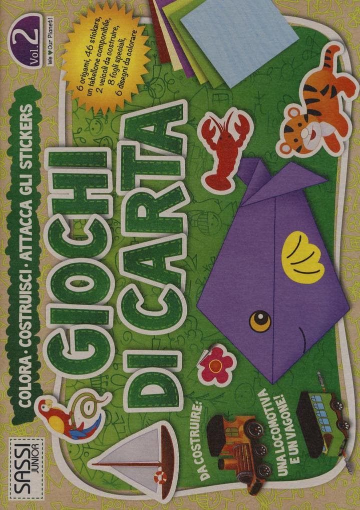Kosmala-Czarnecka, A: Giochi di carta. Colora, costruisci, a