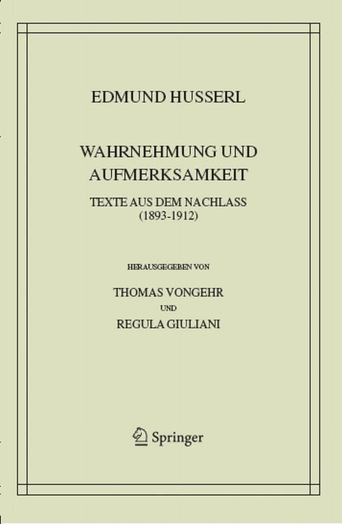 Wahrnehmung und Aufmerksamkeit