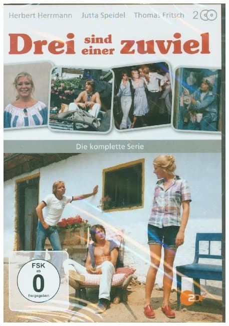 Drei sind einer zuviel - Die komplette Serie, 2 DVDs