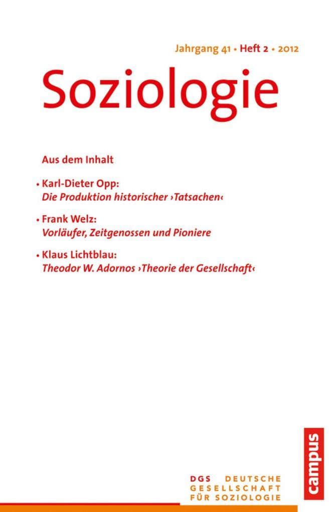 Soziologie 2.2012