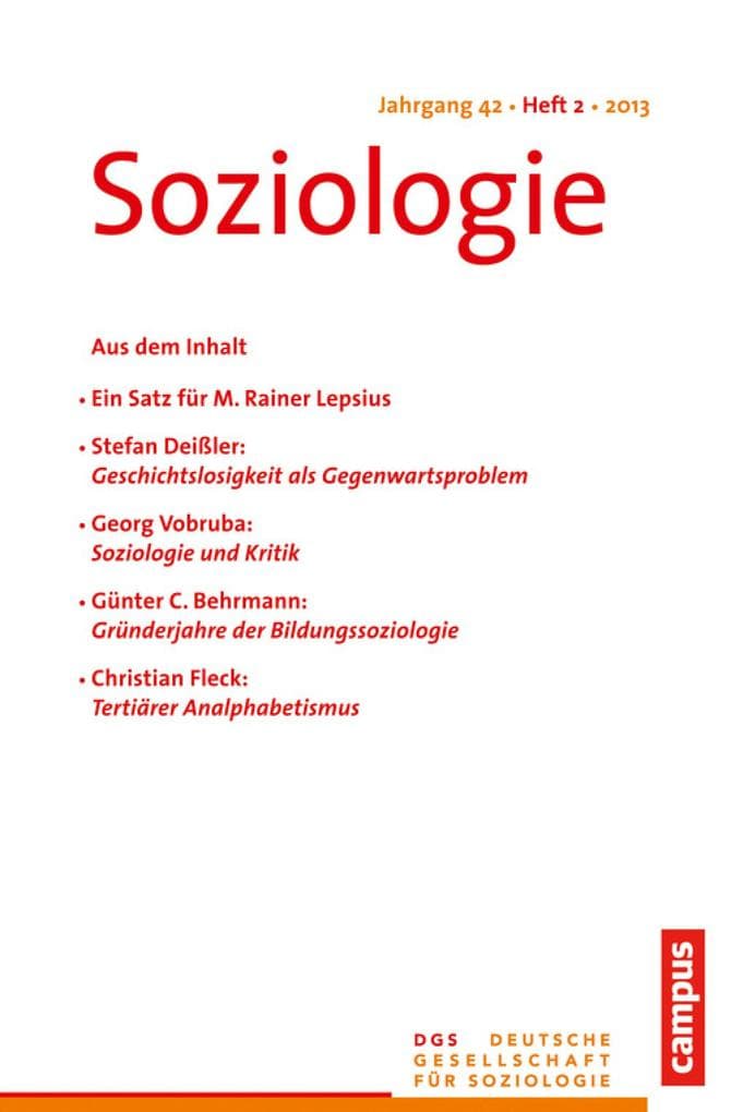 Soziologie 2.2013