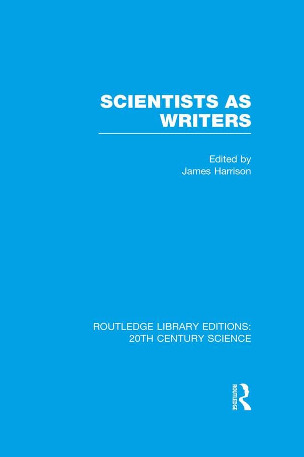 Scientists as Writers
