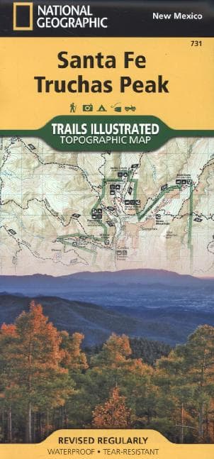 Santa Fe, Truchas Peak Map