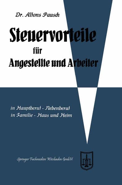 Steuervorteile für Angestellte und Arbeiter