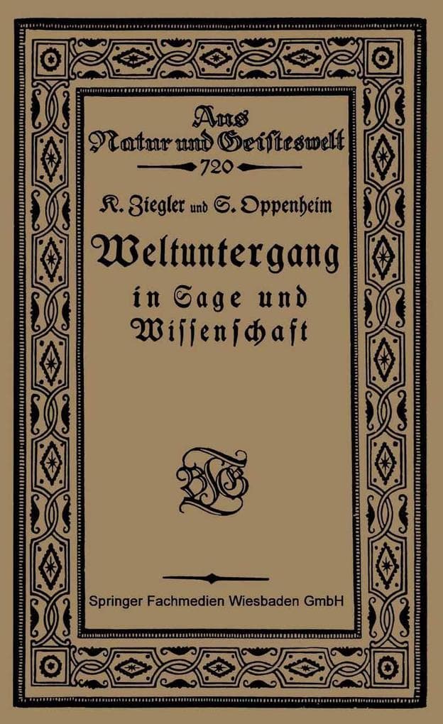 Weltuntergang in Sage und Wissenschaft