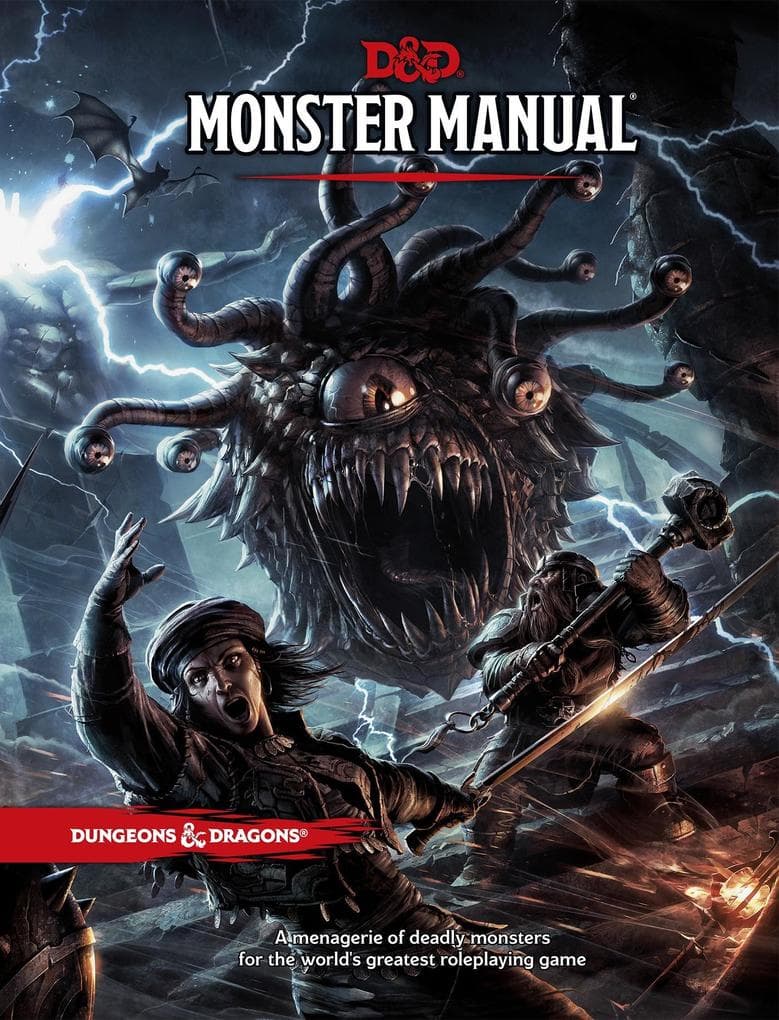 Dungeons & Dragons Monster Manual (2014) (Core Rulebook, D&d Roleplaying Game)