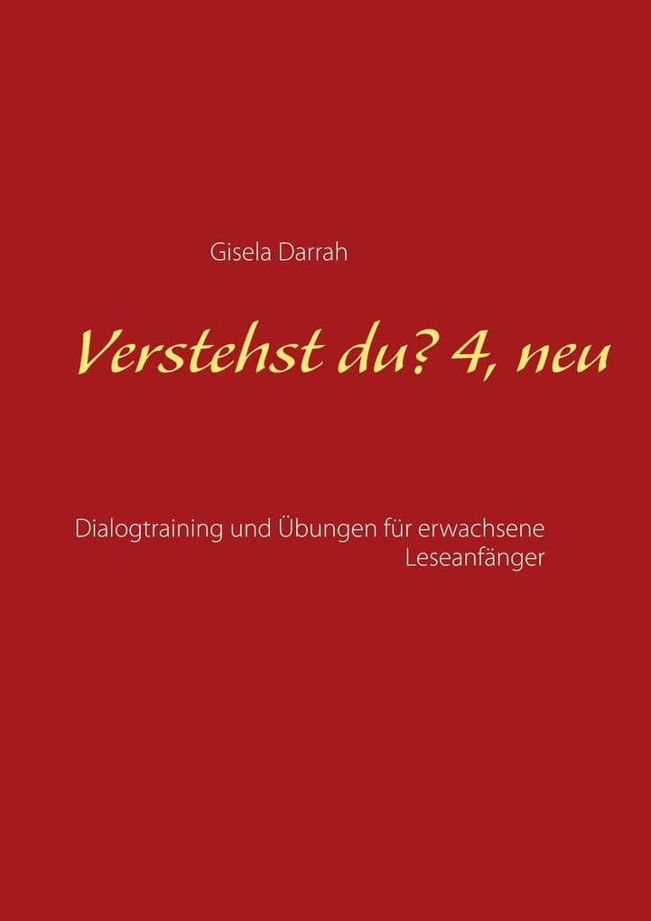 Verstehst du? 4, neu