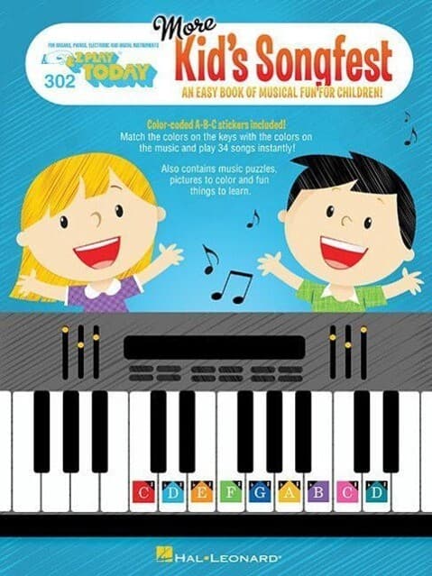 More Kid's Songfest: An Easy Book of Musical Fun for Children!