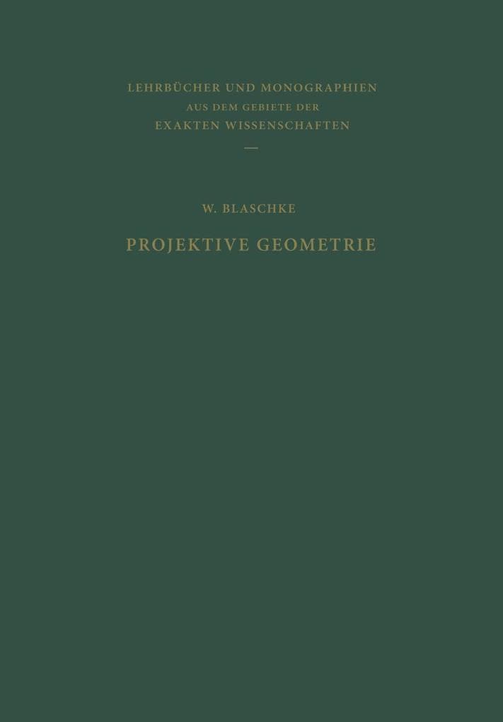 Projektive Geometrie