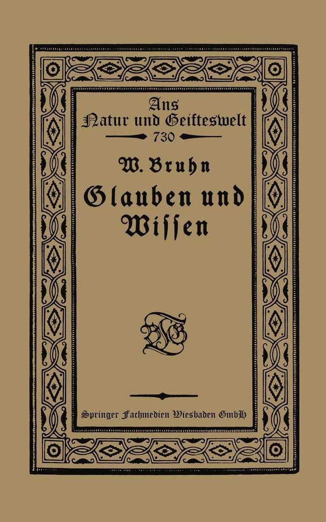 Glauben und Wissen