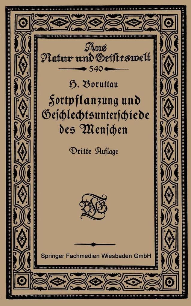 Fortpflanzung und Geschlechtsunterschiede des Menschen