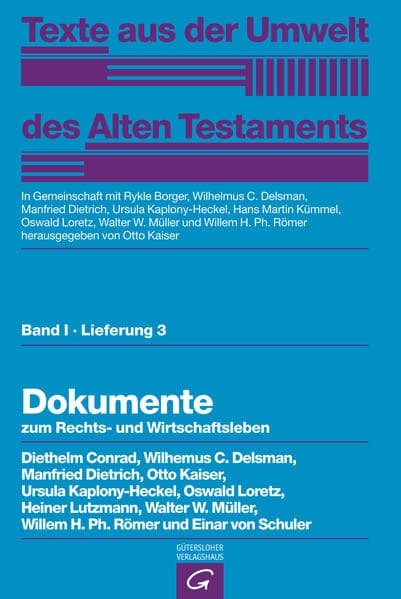 Dokumente zum Rechts- und Wirtschaftsleben