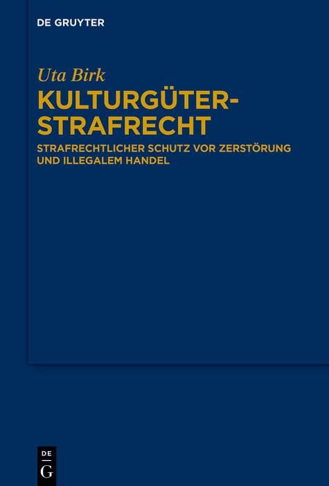 Kulturgüterstrafrecht