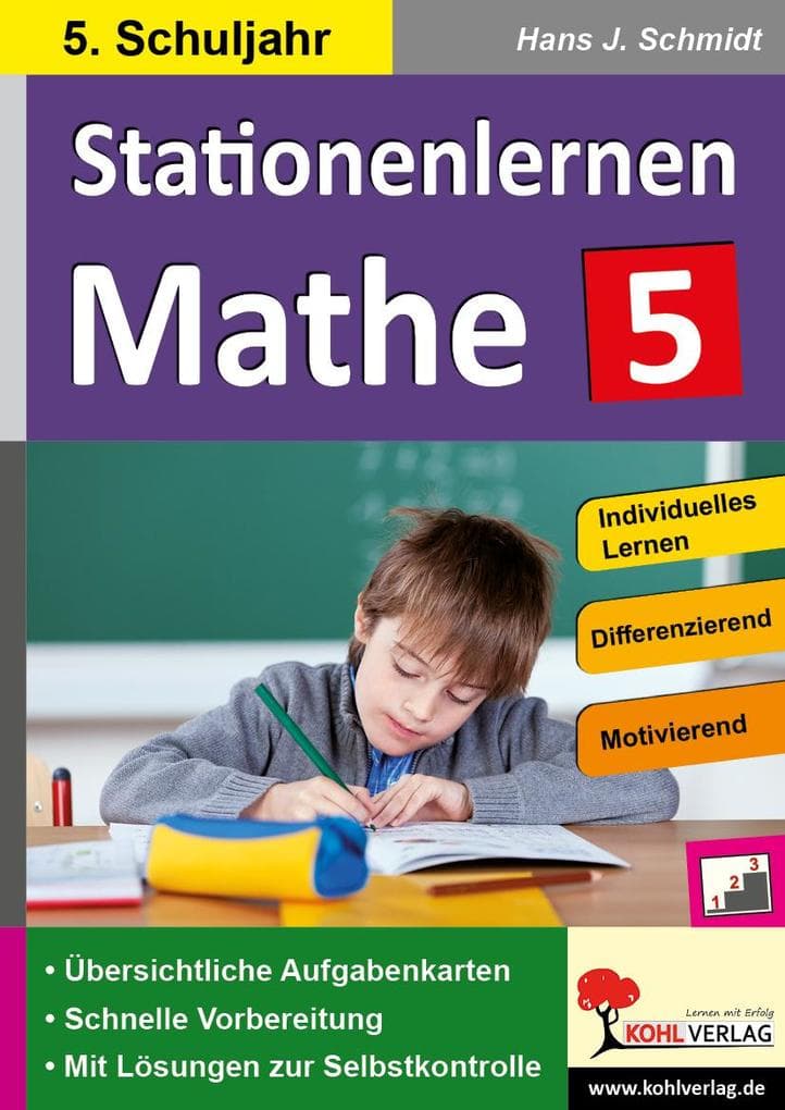 Kohls Stationenlernen Mathe / 5. Schuljahr