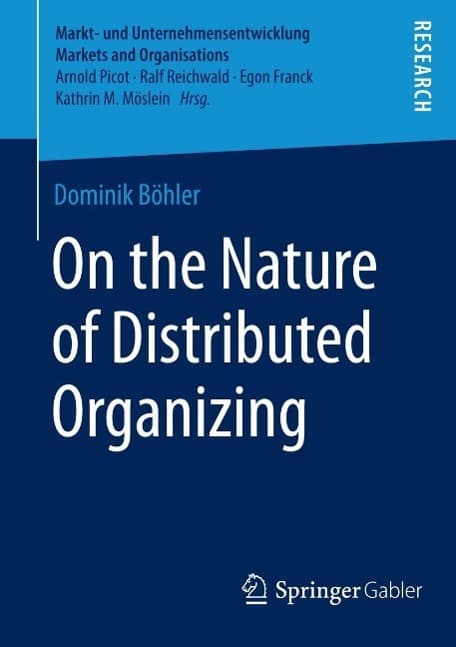 On the Nature of Distributed Organizing