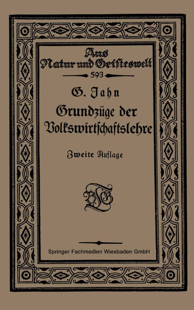 Grundzüge der Volkswirtschaftslehre
