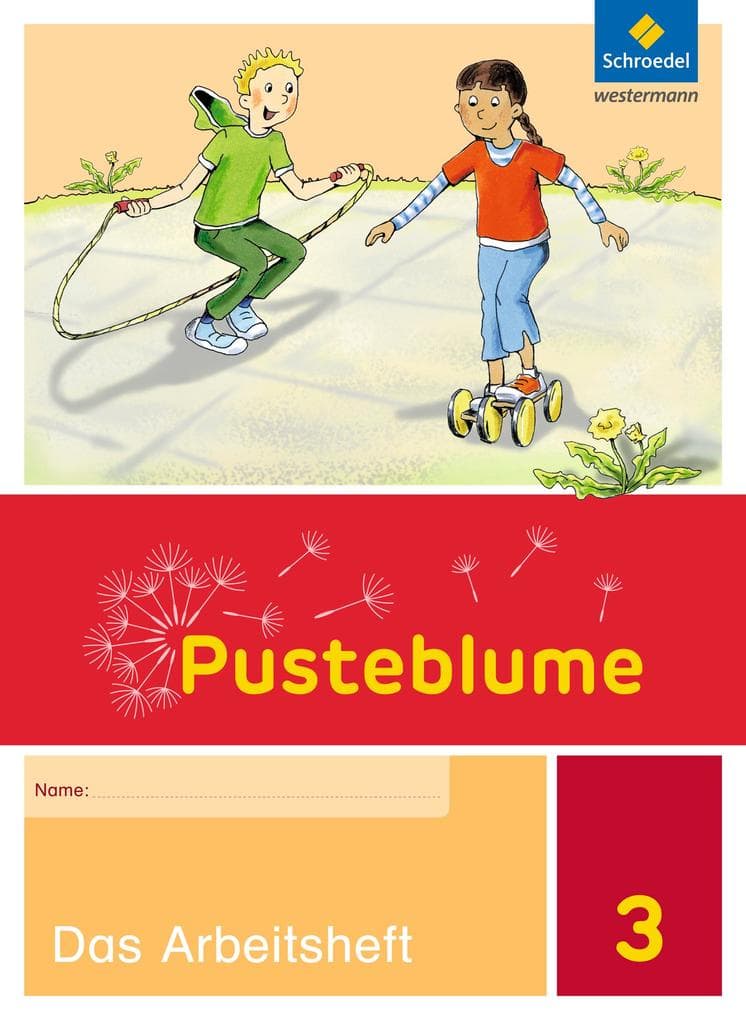 Pusteblume. Das Sprachbuch 3. Arbeitsheft. Allgemeine Ausgabe