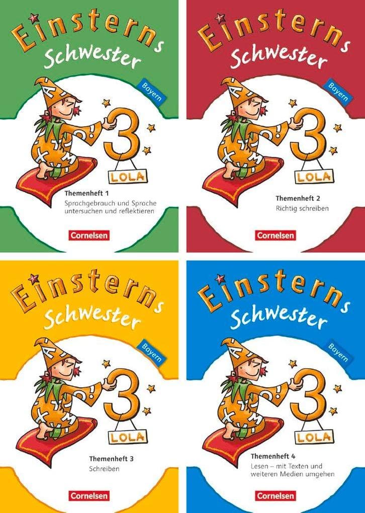 Einsterns Schwester 3. Jahrgangsstufe. 4 Themenhefte im Paket Bayern