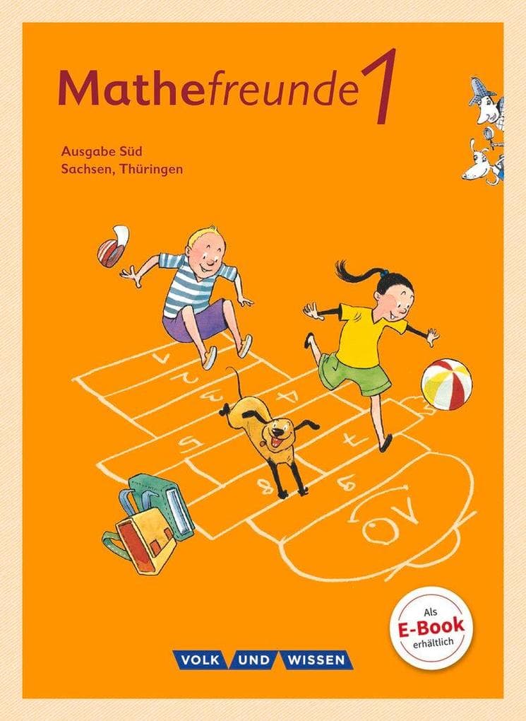 Mathefreunde 1. Schuljahr. Schülerbuch mit Kartonbeilagen Süd