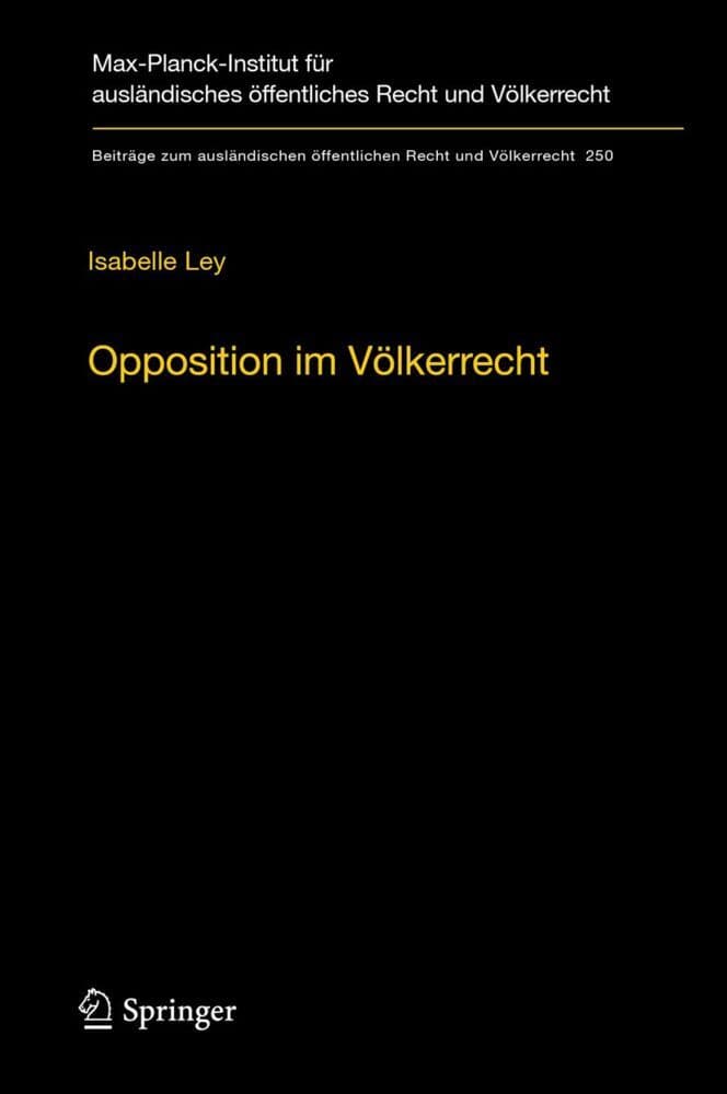 Opposition im Völkerrecht