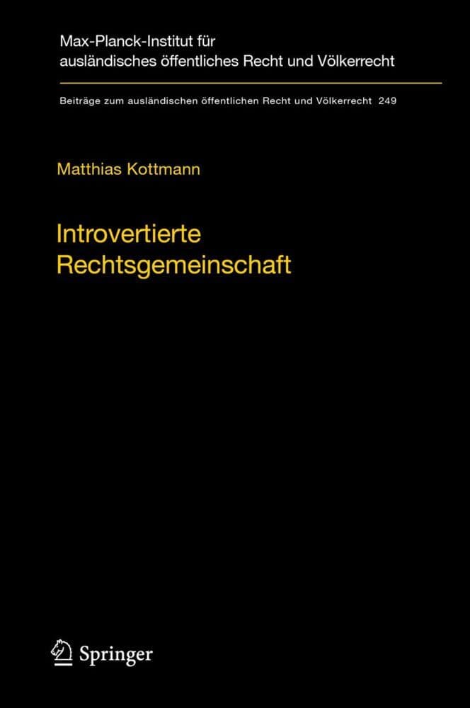 Introvertierte Rechtsgemeinschaft