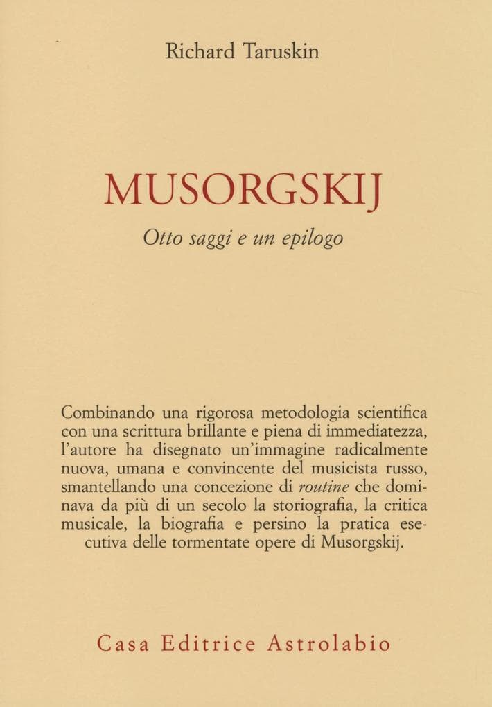 Musorgskij. Otto saggi e un epilogo