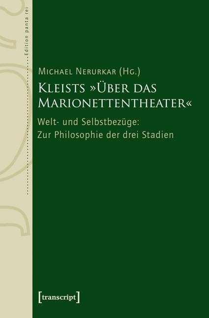 Kleists »Über das Marionettentheater«