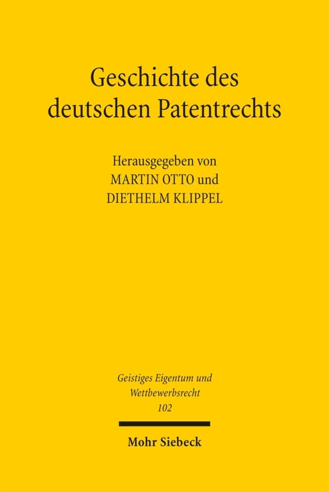 Geschichte des deutschen Patentrechts