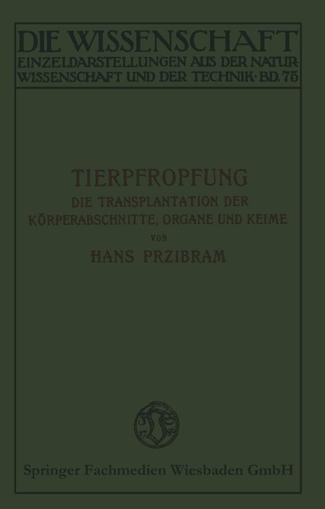 Tierpfropfung