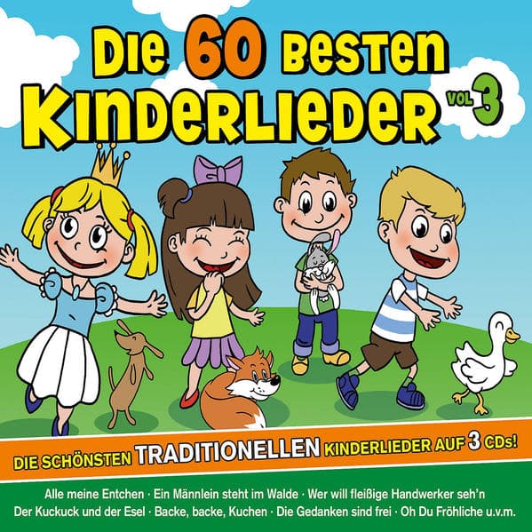 Die 60 besten Kinderlieder Vol.3-Tradition. Lieder