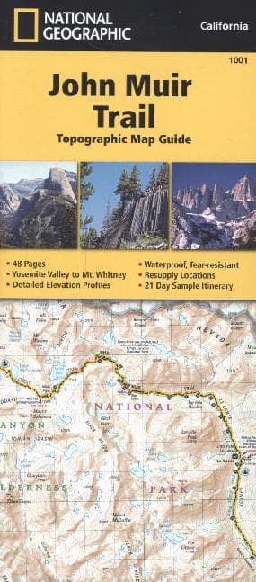 John Muir Trail Map