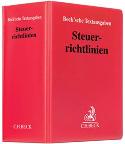 Steuerrichtlinien (ohne Fortsetzungsnotierung). Inkl. 194. Ergänzungslieferung
