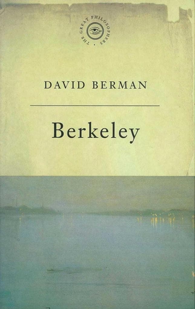 The Great Philosophers:Berkeley