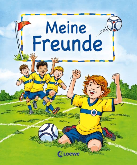 Meine Freunde (Motiv Fußball)