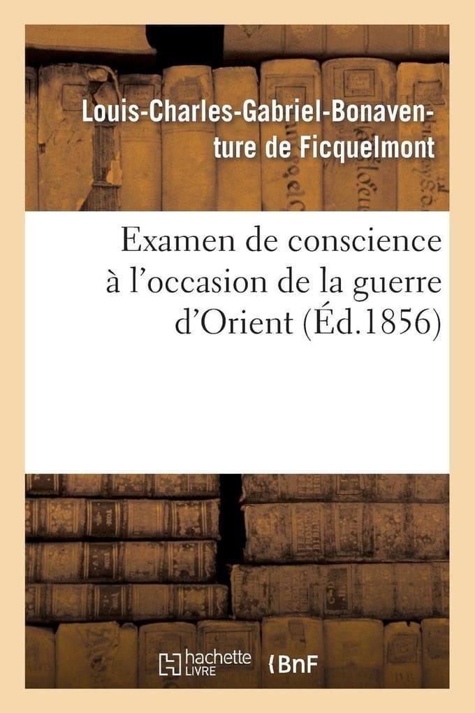 Examen de conscience à l'occasion de la guerre d'Orient