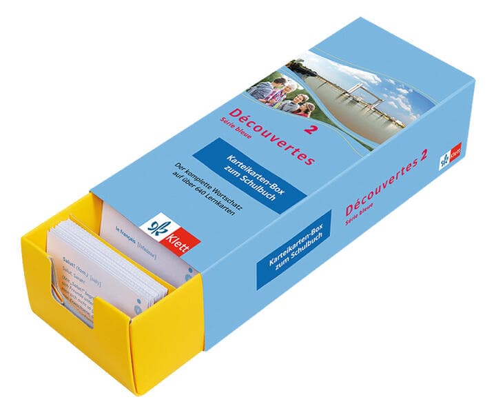 Vokabel-Lernbox zum Schulbuch Französisch-Deutsch