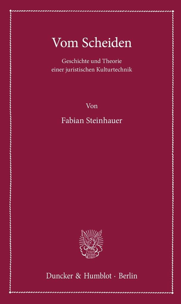 Vom Scheiden.