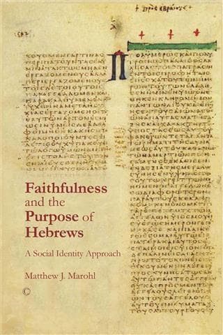Faithfulness and the Purpose of Hebrews