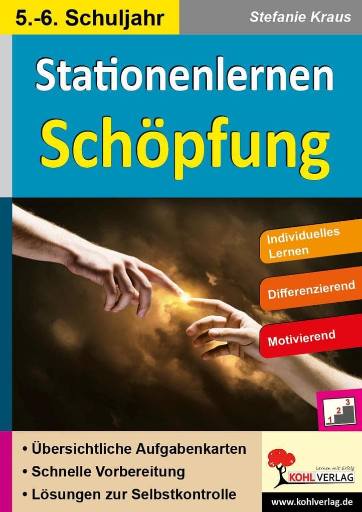 Kohls Stationenlernen Schöpfung, 5.-6. Schuljahr