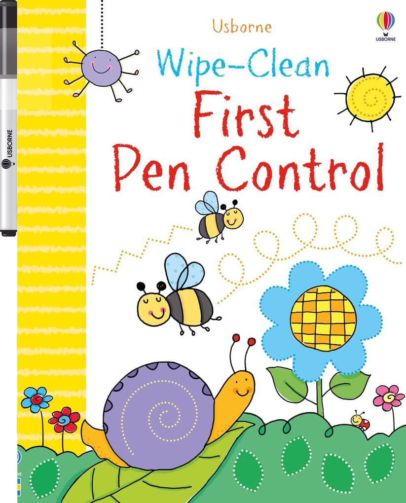 First pen control. Wipe-clean
